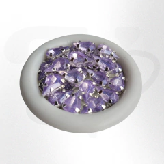 Imagen de Gema gota opaca con base 6mmx10mm x 25 unidades