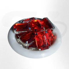 Gema octagonal 10x14mm x 10 unidades - comprar online