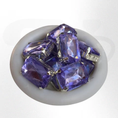 Gema octagonal 10x14mm x 10 unidades en internet