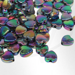 Acrilico corazones x 10 grs. - comprar online