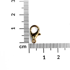 Mosqueton dorado 12mm x 20 unidades - comprar online