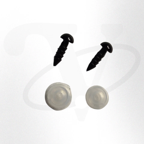 Ojos de seguridad 6mm x 4 unidades