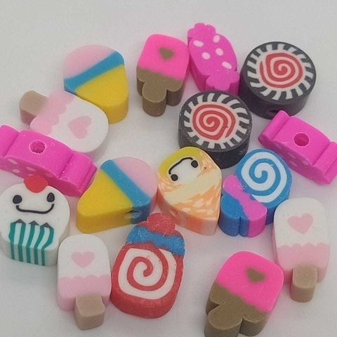 Fimo o fimu formas surtidas x 20 unidades - comprar online