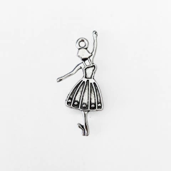 Dije bailarina de ballet x 25 gramos