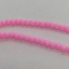 Tira de Vidrio facetados 6mm