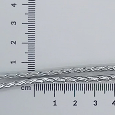 Cuero trenzado 3mm x 5 mts