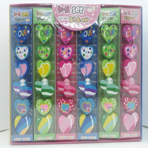 Gomas corazones x 6 unidades