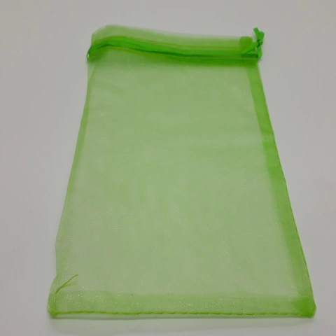 Bolsa de organza lisa 13cmx18cm x 10 unidades - tienda online