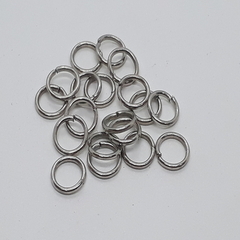 Argollita de unión niquel 10mm x 50 grs