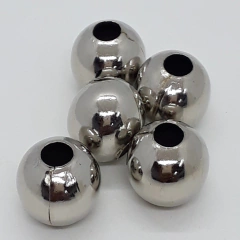 Bolita de metal niquel 12mm x 50grs