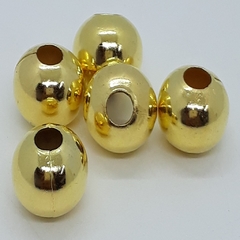 Bolita de metal dorada 12mm x 50