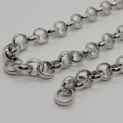Cadena de aluminio rolo 4mm x metro