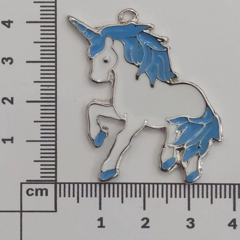 Fundición unicornio esmaltado x 25grs aprox