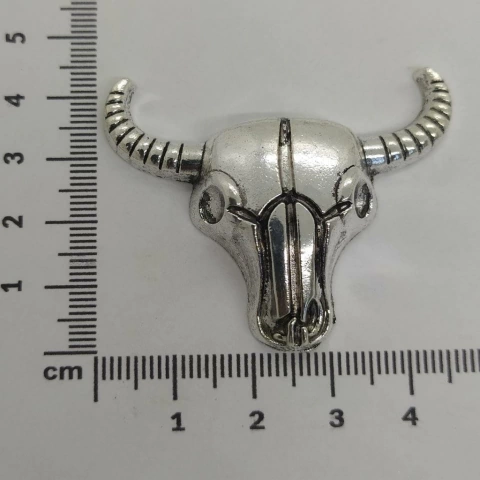 Dije cabeza de toro x 25 gramos
