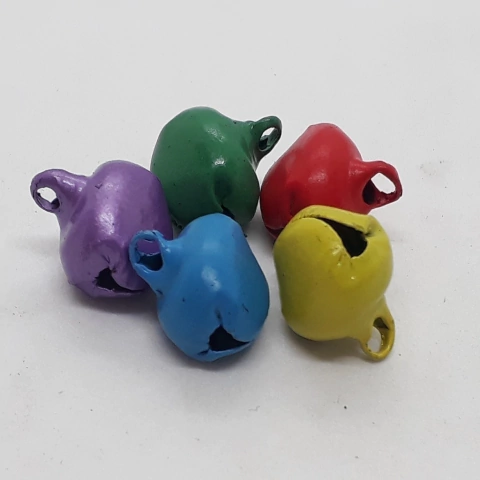 Cascabel 6mm multicolor x 200 unidades