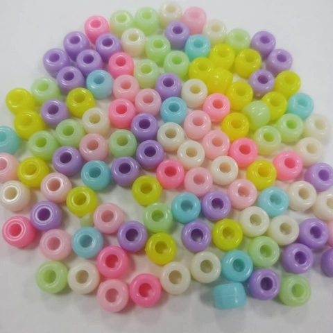 Acrilicos infantiles mostacillones x 25grs - comprar online