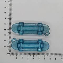 Acrílico con forma (PATINETAS) x 25 gramos - Mundo Vas Min