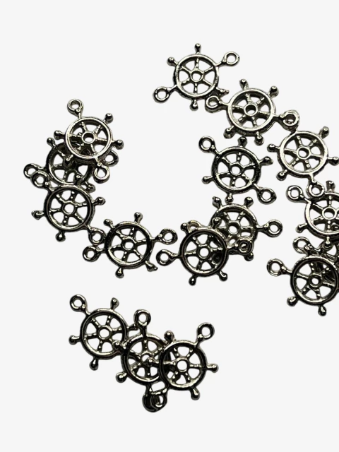 Dije timón doble enganche x 25gramos - comprar online