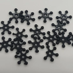 Acrilico infantil estrella con bolita x 25grs