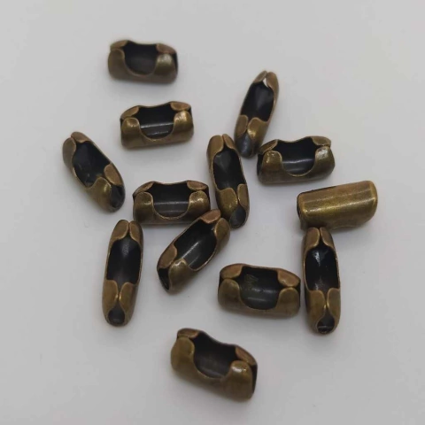 Canoas bronce 10 mmx 100 unidades