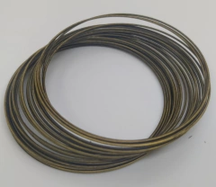 Alambre memoria bronce x 30 vueltas (21 grs.)