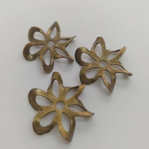 Chapa bronce x 25 unidades