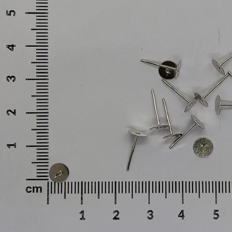 Base aro plana 6mm x 50 unidades