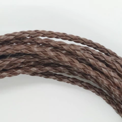 Cuero trenzado 3mm x 5 mts - comprar online
