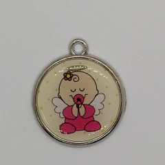 Imagen de Medalla porfis de fundición dome simple 21mm por unidad