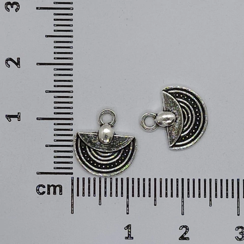 Dije medio circulo x 25 gramos