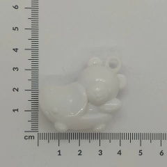 Acrílico con forma (OSITO CON AUTITO) x 32 gramos