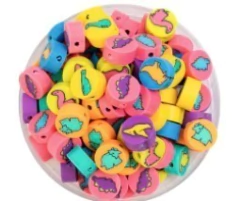 Fimo o fimu formas surtidas x 20 unidades - Mundo Vas Min