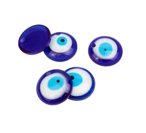 Ojo turco redondo 30mm x unidad - comprar online
