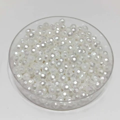 Acrílico facetado metalizado redondo 6 mm x 25grs. - Mundo Vas Min