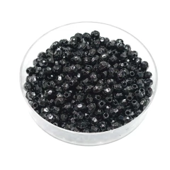 Imagen de Acrílico facetado metalizado redondo 6 mm x 25grs.