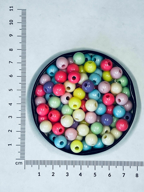 Acrilicos infantiles bolita 8 mm x 25grs - comprar online