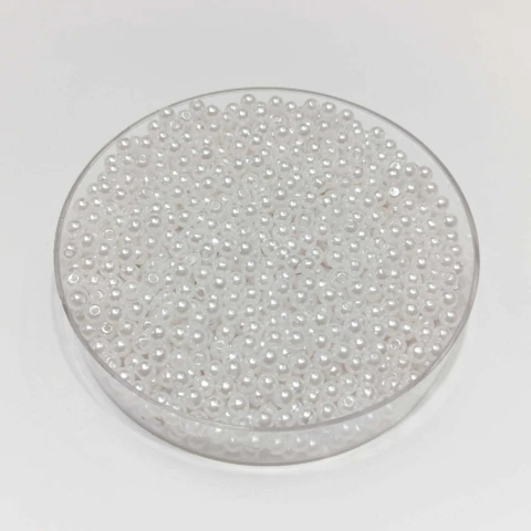 Acrilico perla pasante 4 mm x 25 grs - comprar online