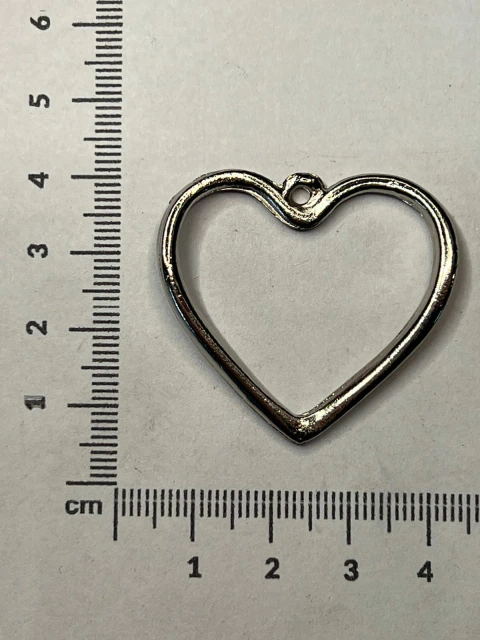 Dije corazón x 25grs