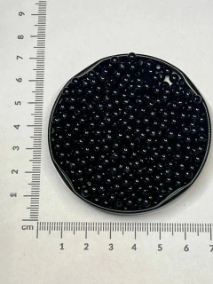 Perlas acrilicas pasantes 4MM x 25gramos - Mundo Vas Min