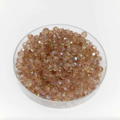 Imagen de Acrilico transaparente facetado tornasol 6mm x 25grs