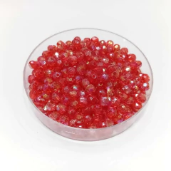 Acrilico transaparente facetado tornasol 6mm x 25grs - tienda online