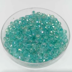 Acrilico transaparente facetado tornasol 6mm x 25grs - tienda online