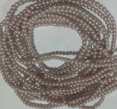 Perla brillosa perlada 4mm x tira - Mundo Vas Min