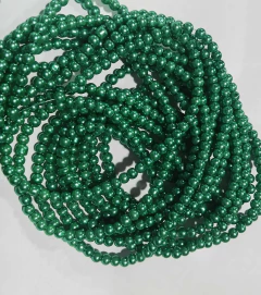 Perla brillosa perlada 4mm x tira