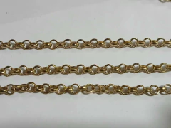 Cadena Rolo Dorada 4 mm en internet