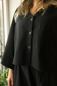 Camisa Thelma ✫ Preto algodão na internet