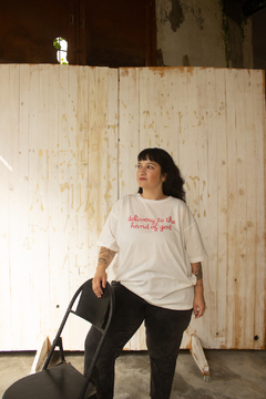 Camiseta oversize Delivery to God DTF - comprar online