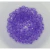 Conta Sextavada Acrílica 8mm Violeta 100 Und