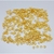 Tulipa Flor de Metal 6mm Dourada 100 Und
