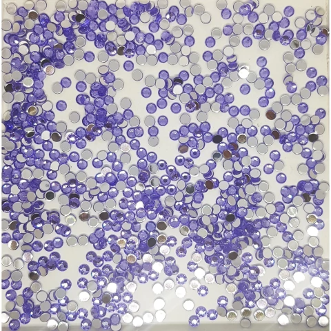 Chaton Redondo Sextavado 4mm Violeta 10g